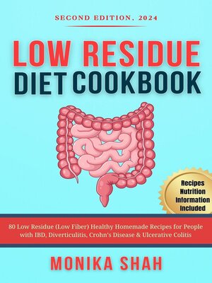 cover image of Low Residue Diet Cookbook (2024)
